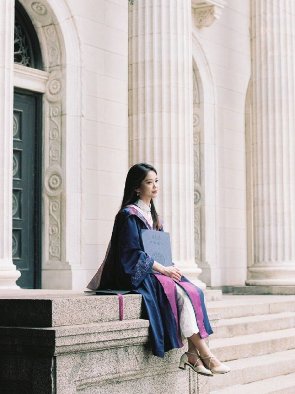 清华 美女学霸 #毕业照清华 美女学霸 #毕业照