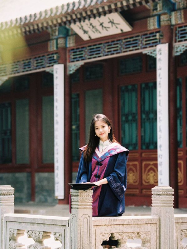清华 美女学霸 #毕业照清华 美女学霸 #毕业照